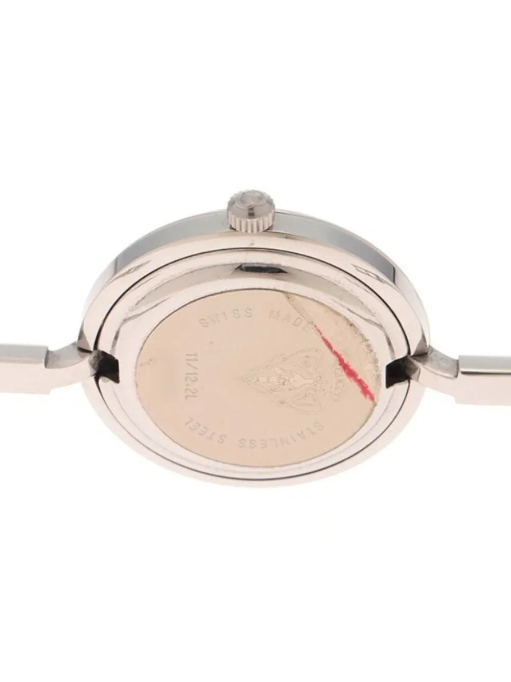 Gucci Change Bezel Watch Stainless Steel White Dial Quartz